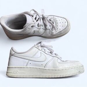 Nike Air Force 1 white trainers size women’s 7